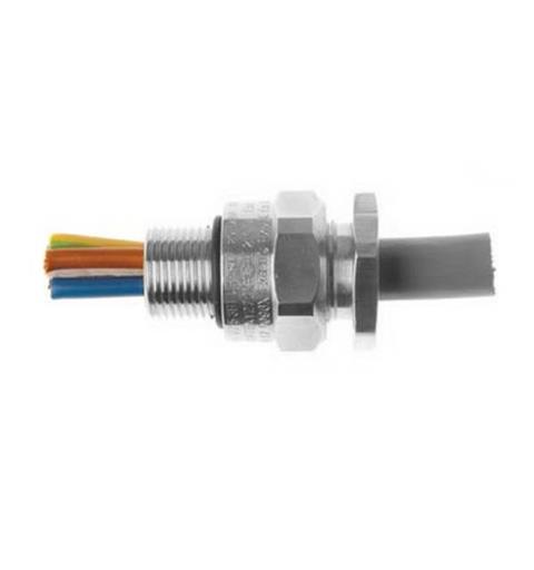 Ex Cable Gland A3LBF/NP/20/M20 NP-Brass IP66&IP68@50m EExdeIIC oø 9,4-14,0mm